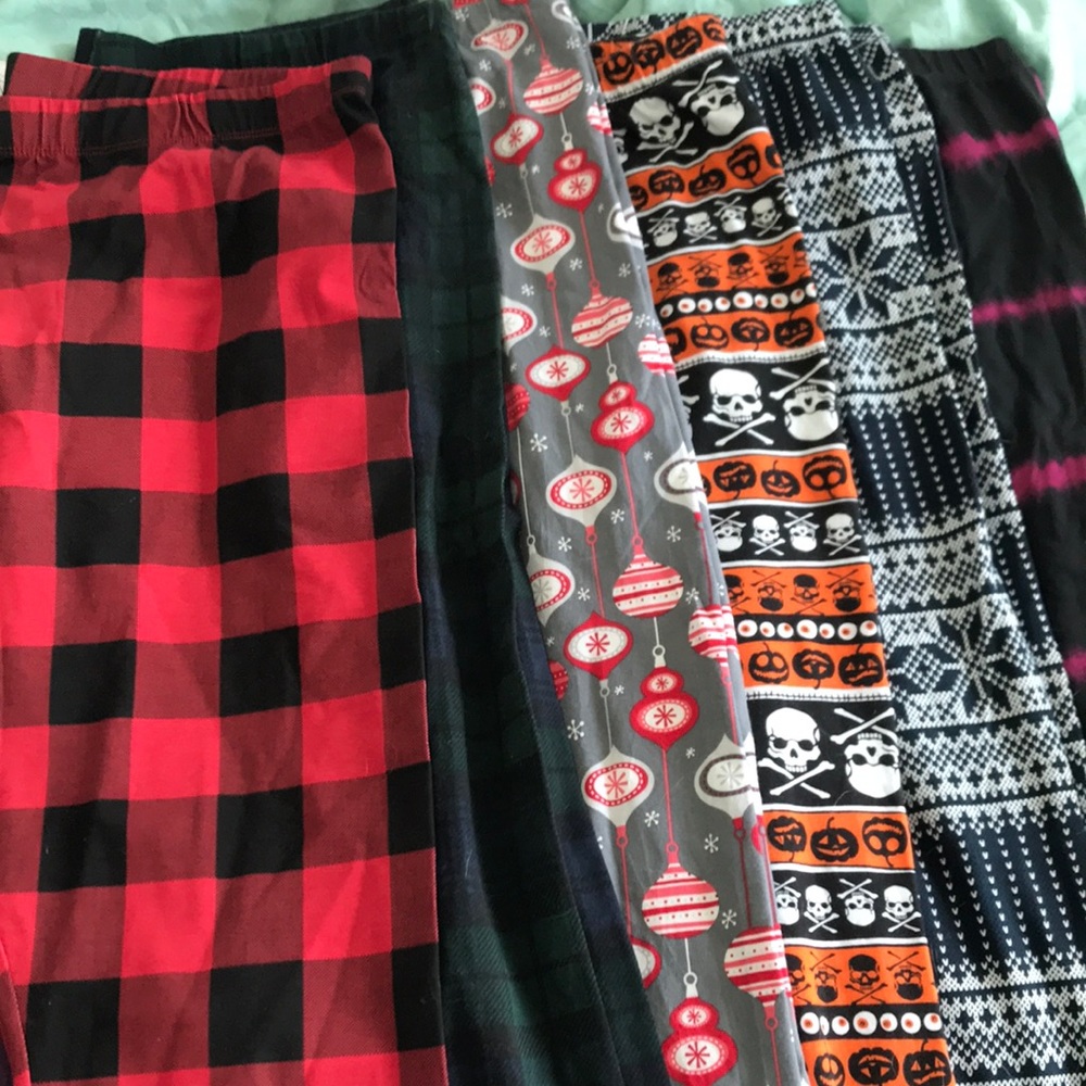 6 pairs of no boundaries 2xl (19) leggings